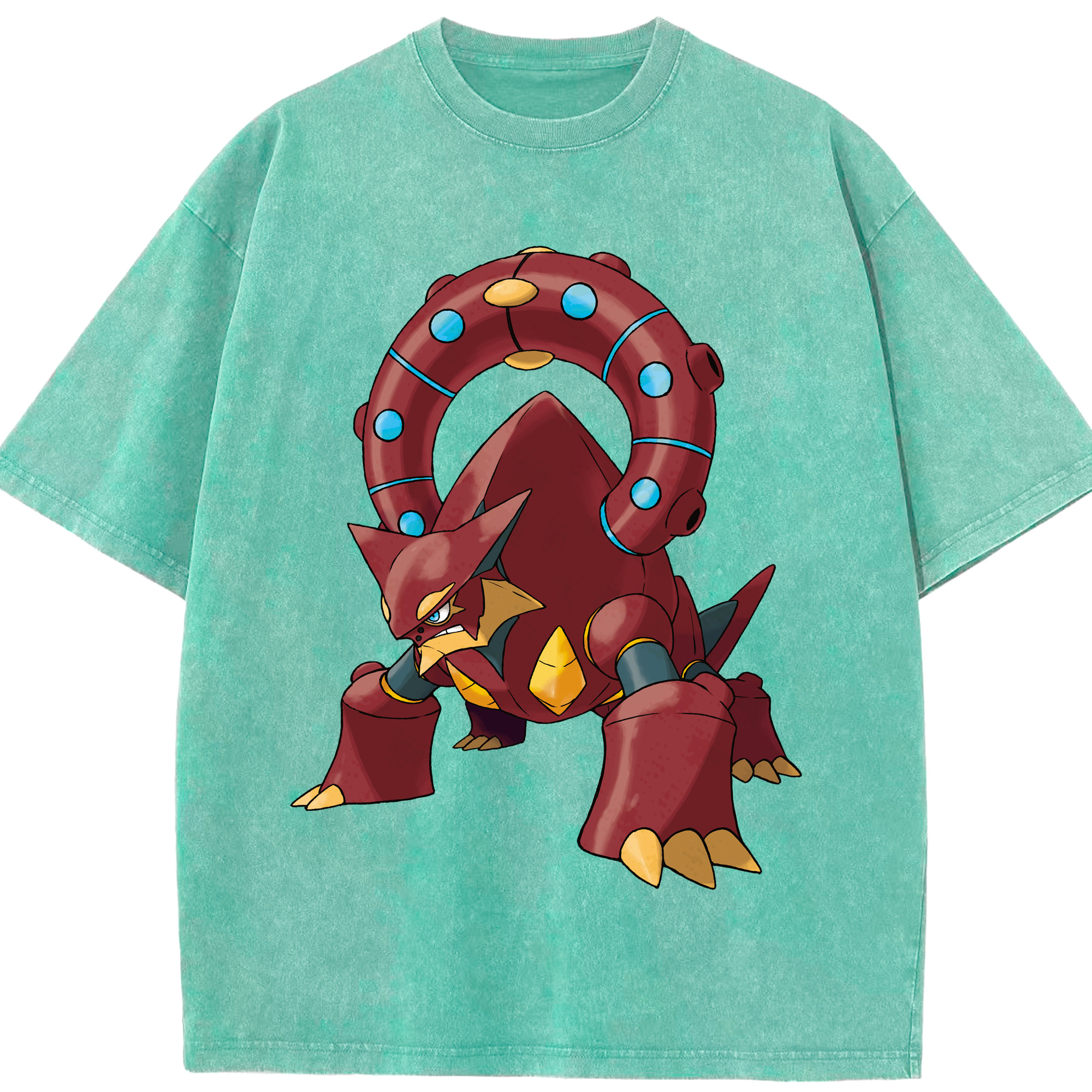 （画像用） ポケットモンスター Pokémon 綿100% ヴィンテージ風 半袖Tシャツ（フロントプリント）